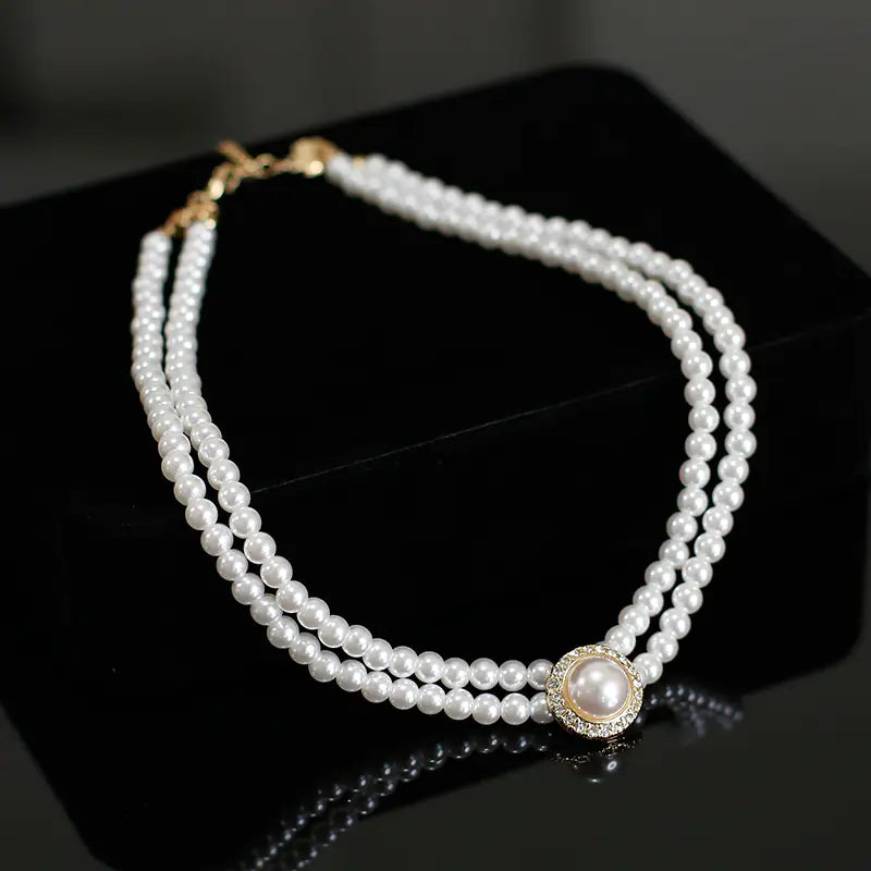 Bridal Necklace 2020 Korean Style Pearl Fashion Accessory