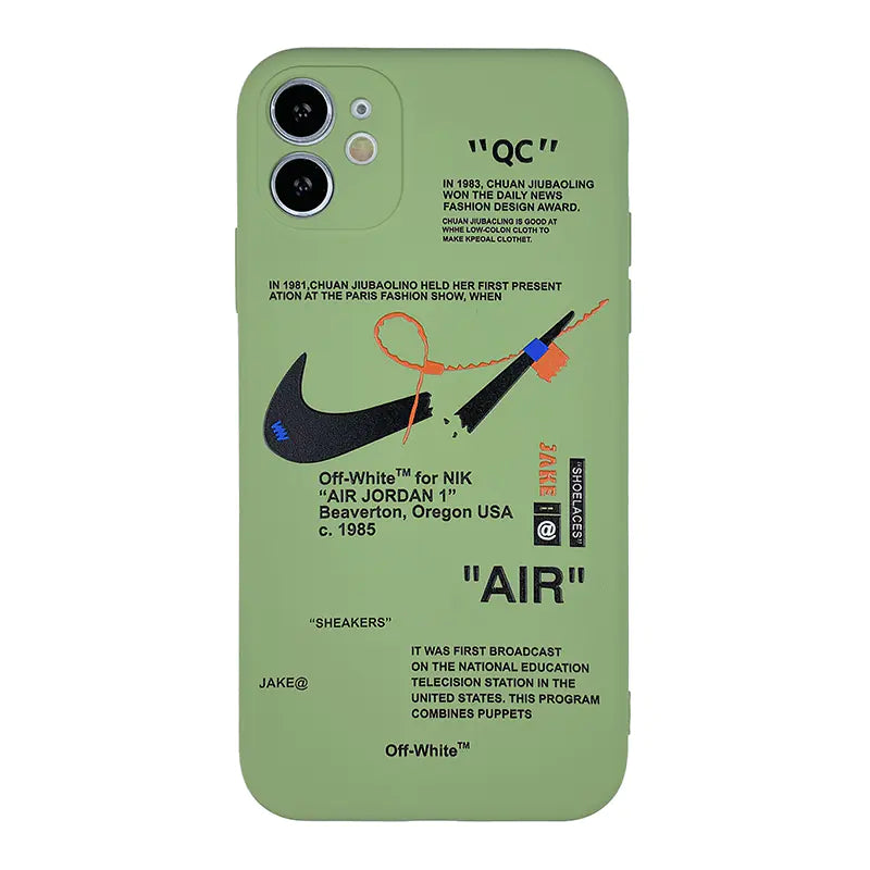 Nike iPhone 11 Liquid Silicone Case for Protection