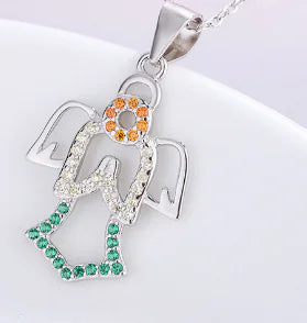 S925 Silver Women's Pendant - Fashion Guardian Angel Necklace