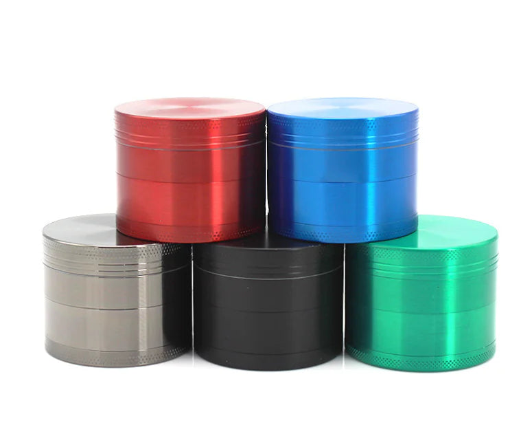 Aluminum Herbal Tobacco Grinder - 4-Layer 40mm