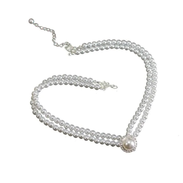 Bridal Necklace 2020 Korean Style Pearl Fashion Accessory