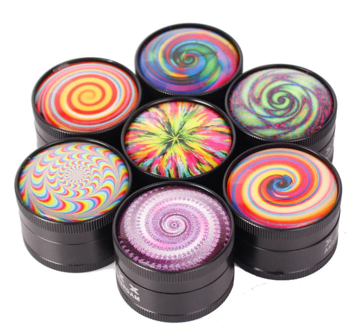 Metal Grinder, 3-Tier Herb Crusher