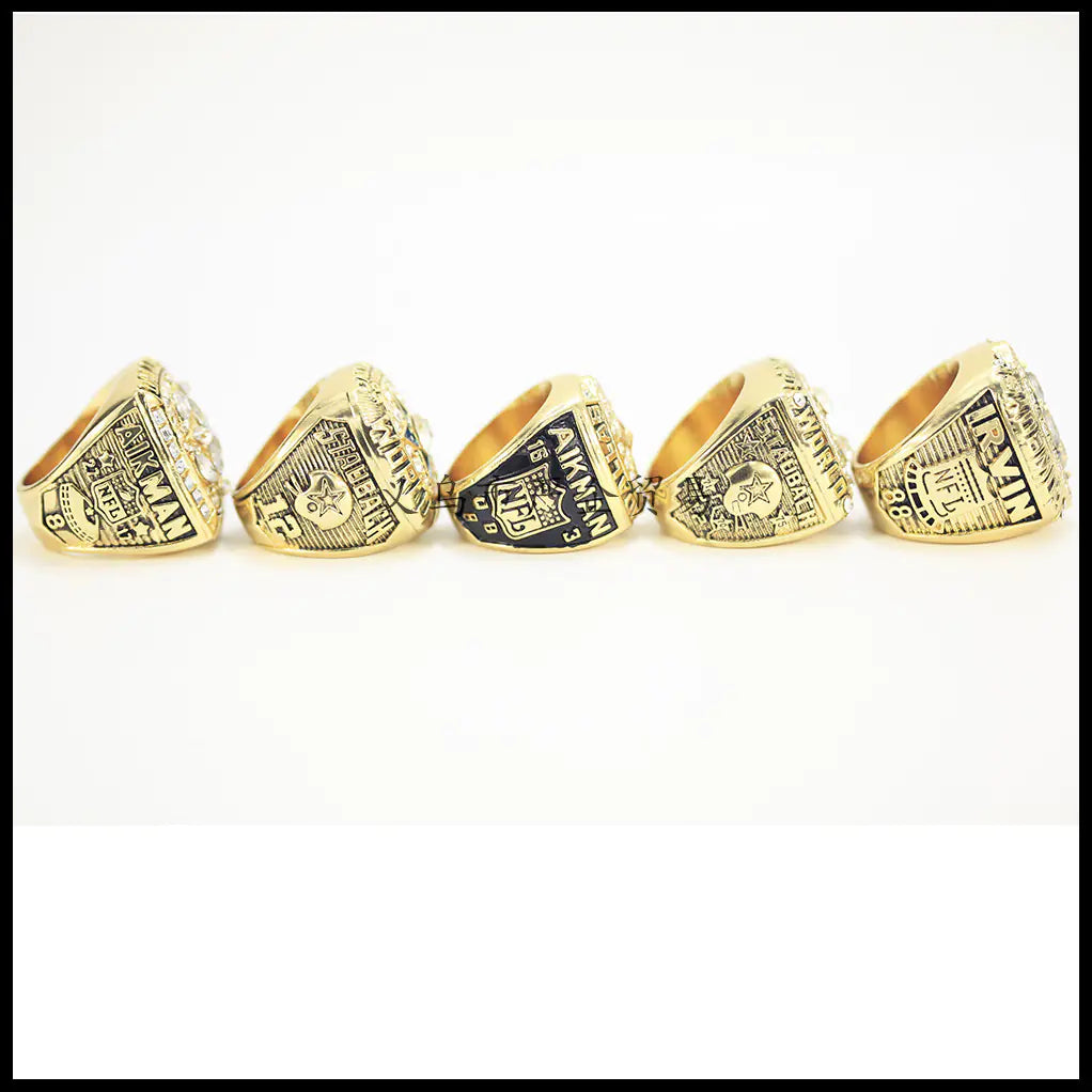 Dallas Cowboys Super Bowl Championship Ring Set