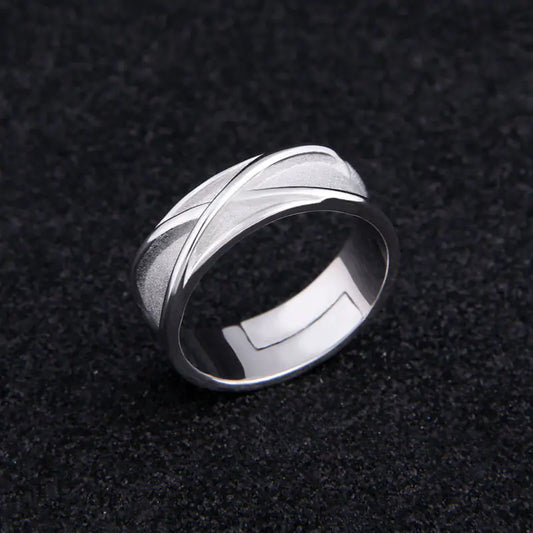Adjustable 2D Time Ring for Men and Women Jewelry