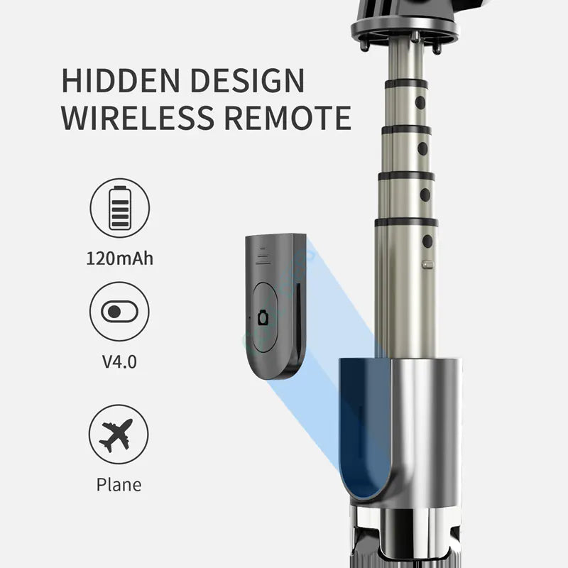 L03 Bluetooth Tripod Selfie Stick for Live Streaming