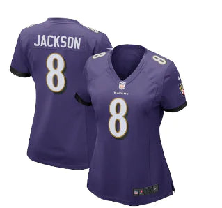 Baltimore Ravens Women's Nike Jersey - Lamar Jackson 8