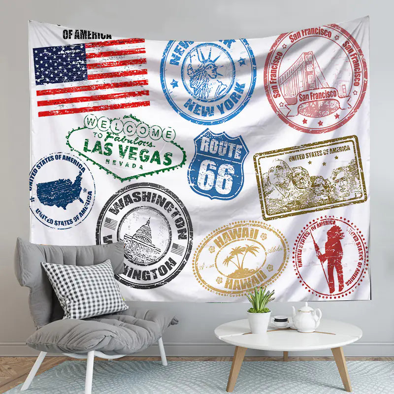 Custom Tapestry Wall Decor for Live Streaming Rooms