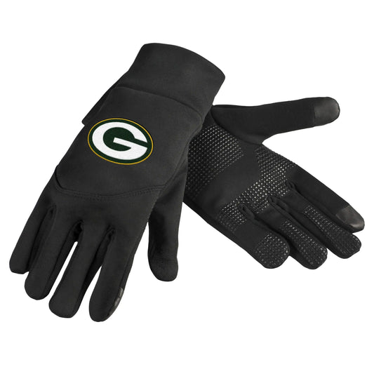 FOCO NFL Green Bay Packers High End Neoprene Gloves Team Color OS