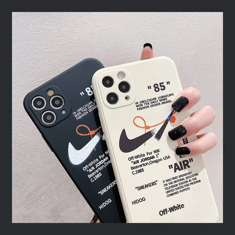 Nike iPhone 11 Liquid Silicone Case for Protection