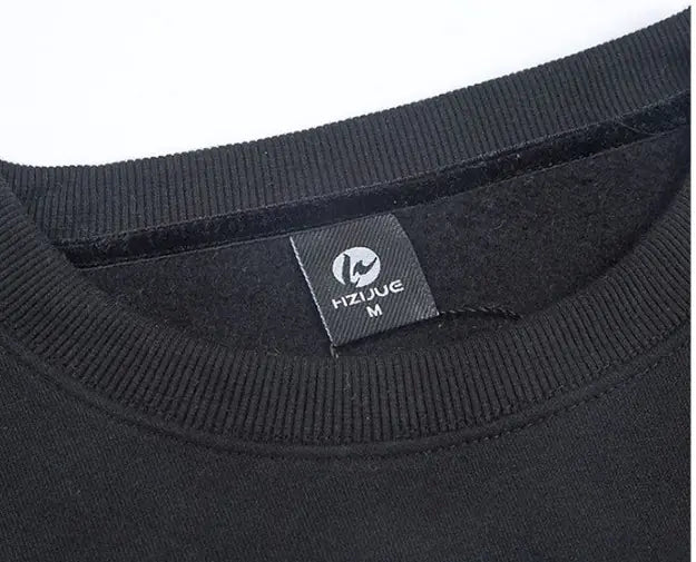 Cotton Fleece Crewneck Sweatshirt in Solid Colors