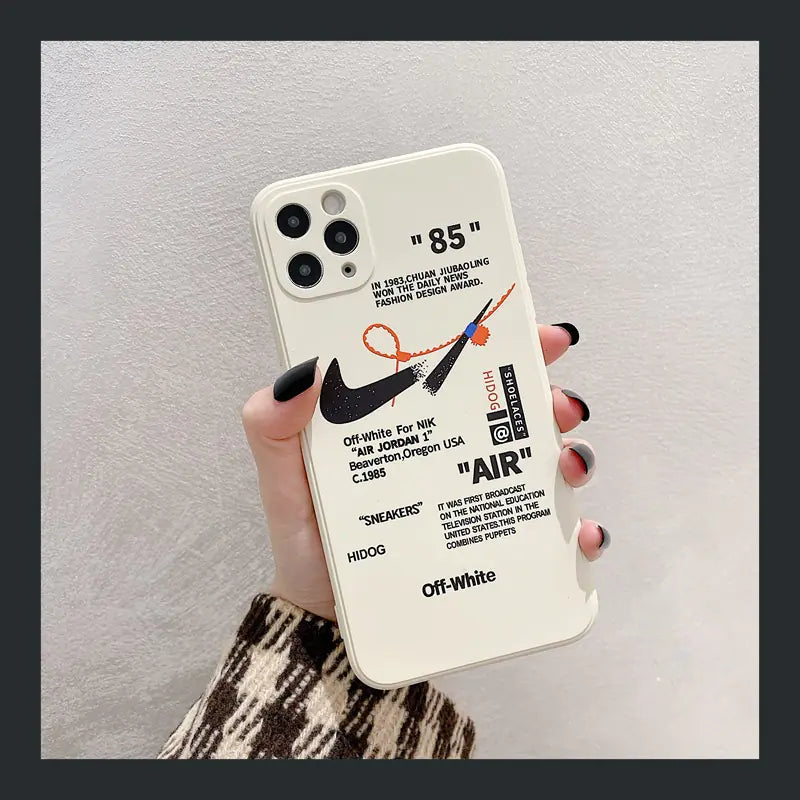 Nike iPhone 11 Liquid Silicone Case for Protection