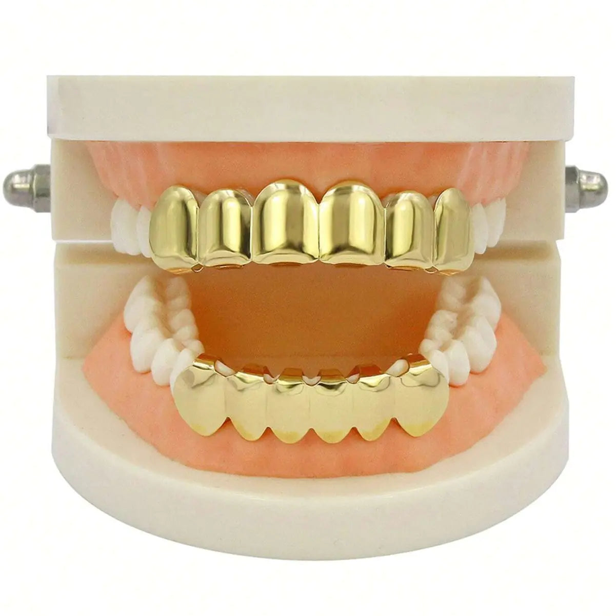 Gold-plated Hip Hop Halloween Teeth Prop Gift