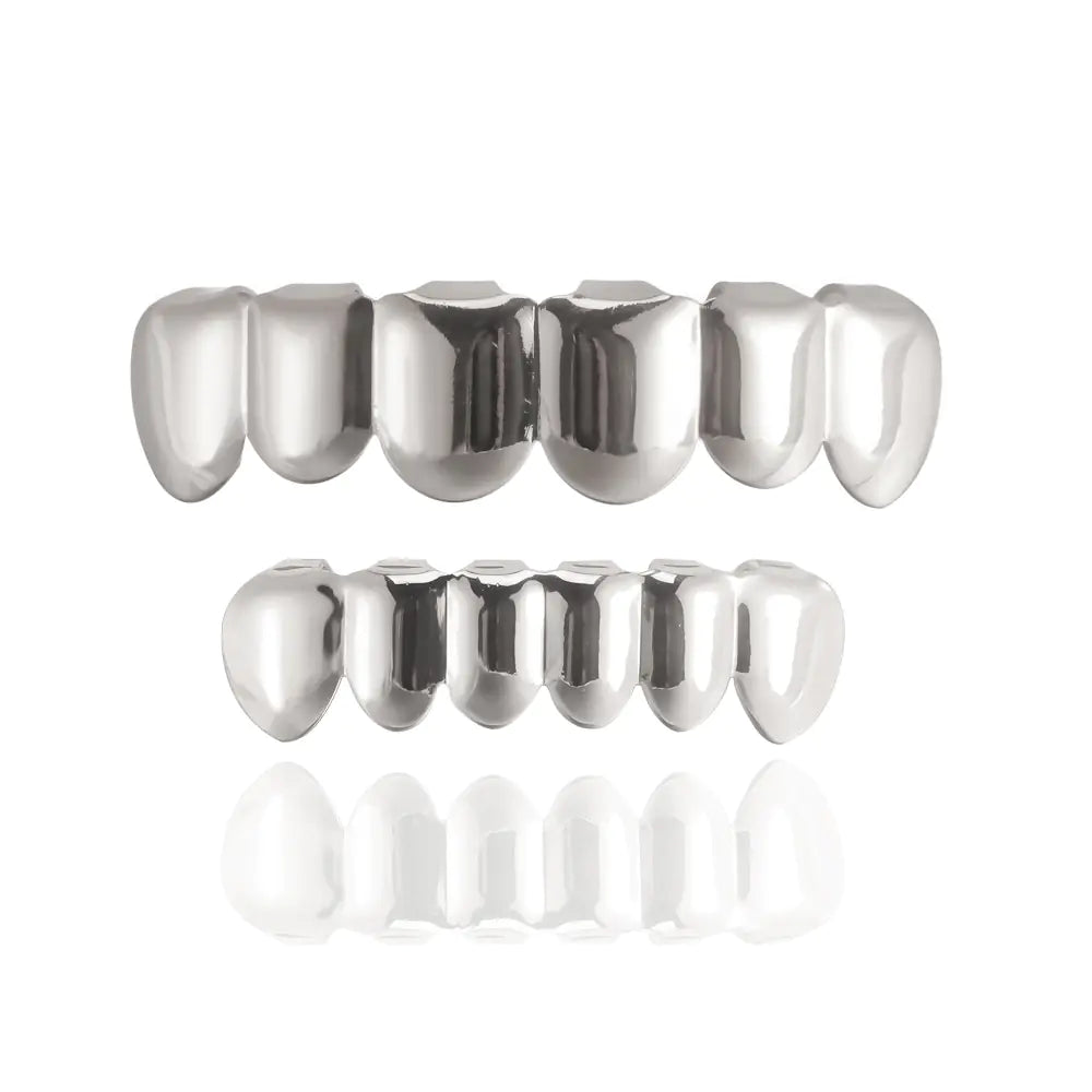 Gold-plated Hip Hop Halloween Teeth Prop Gift