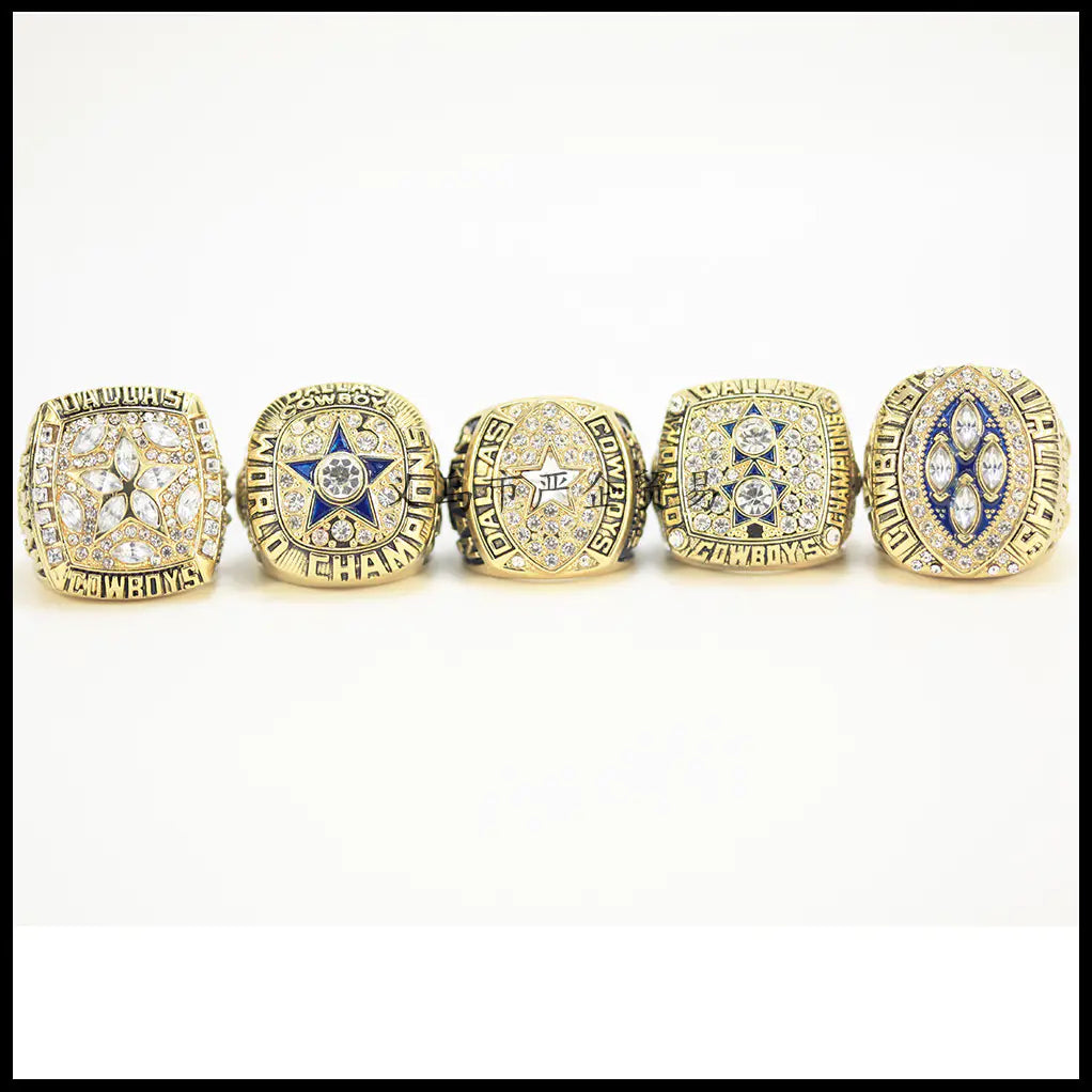 Dallas Cowboys Super Bowl Championship Ring Set