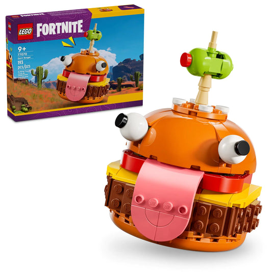 LEGO Fortnite Durrr Burger Building Set - Kids Toy for Gamers Ages 9+ - Display Model Collectible Fortnite Toy - Gift for Boys & Girls - 77070