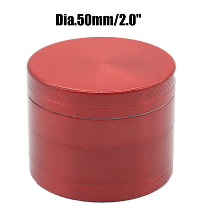 Aluminum Herbal Tobacco Grinder - 4-Layer 40mm