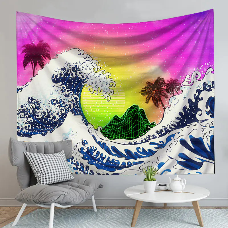 Custom Tapestry Wall Decor for Live Streaming Rooms