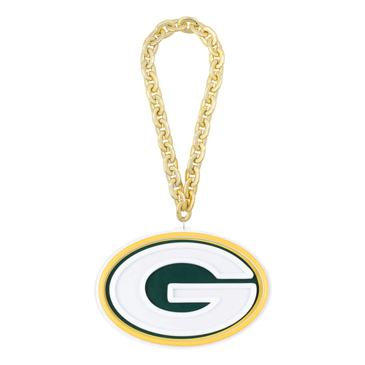 FOCO Green Bay Packers NFL Big Logo Neon Light Up Chain