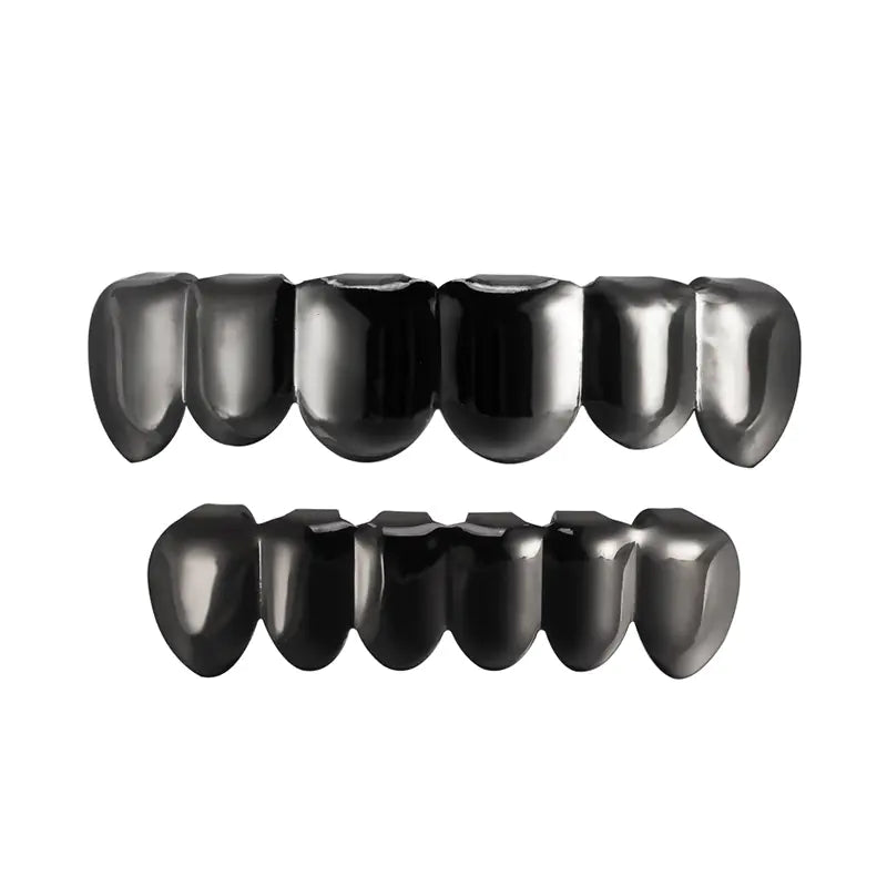 Gold-plated Hip Hop Halloween Teeth Prop Gift