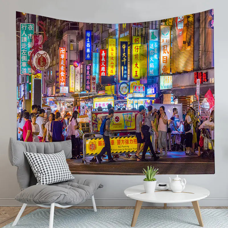 Custom Tapestry Wall Decor for Live Streaming Rooms